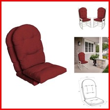 Arden Adirondack Cushion 2-Pack 21.5 x 19 Ruby Red Leala picture