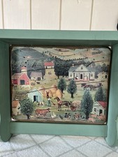 Folk Art Wooden Shelf picture