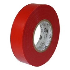 TapesSupply 100 ROLLS RED ELECTRICAL TAPE 3/4
