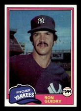 1981 Topps Baseball 1-200 Pick & Choose - READ - Complete Your Set NM picture