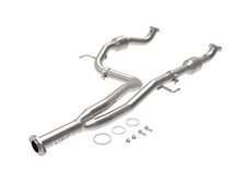 48-46011-RC Twisted Steel Y-Pipe 2-1/2 IN 409 Stainless Steel w/ Cat Toyota Taco picture