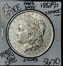 1882 O/S MORGAN DOLLAR $1 Gem 💎 Uncirculated MS+++ *Scarce *RARE KEY DATE VAM 4 picture