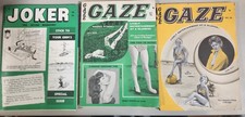 JOKER GAZE 3 PIN UP Magazines Bill Ward and Dan DeCarlo picture