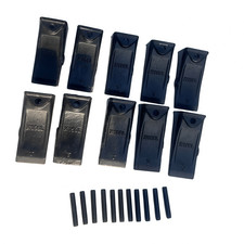 X156L Long Bucket Teeth Dirt Teeth with P156 Roll Pins for Digging Buc - 10 Pack picture
