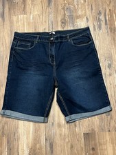 Women's Denim, Cuffed Shorts By Pep&Co, Size 20 picture
