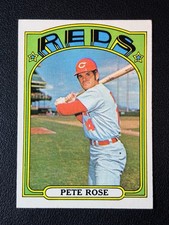 1972 Topps Baseball #559 Pete Rose Cincinnati Reds VG-EX PB picture