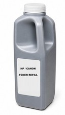 UNIVERSAL COMPATIBLE BULK BLACK TONER REFILL FOR HP LASERJET / CANON (1kg) picture