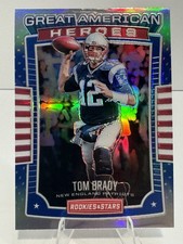 Tom Brady 2017 Rookies & Stars Great American Heroes #14 New England Patriots picture