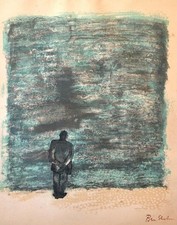 Ben Shahn Mornings by the Sea – Contemplative Modernist Print picture