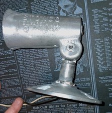 Vtg STONCO Industrial Cast Aluminum Bullet Floodlight Spot Light Elizabeth NJ picture