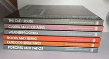 Time Life Home Repair Improvement Books Lot of 6 Cabins Roofing Patios HC picture