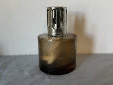 Maison Berger Paris No. 5 Smoky Brown Glass Fragrance Lamp Missing Snuffer picture