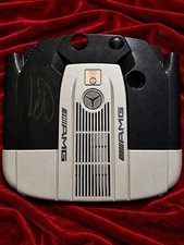 🏷️2004-16 MINT AMG M275 engine Cover SL65 G65 S65 Signed By Lewis Hamilton picture