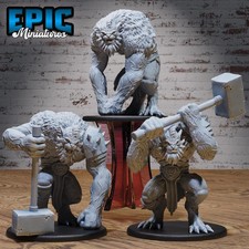 Quaggoth Miniature 28-32mm Fantasy Monster D&D RPG picture