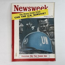 Newsweek Magazine Feb 27 1961 Can U.N Congo Crisis, John F. Kennedy picture
