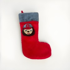 Vintage Ohio State Christmas Brutus Buckeye Stocking Sheram Puppets Made In USA picture