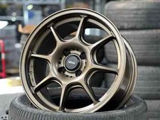 16x7.5 +35 Konig Lockout 4x100 Matte Bronze Wheels (Set of 4) picture
