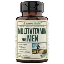 NEW Multivitamin For Men - Daily Mens Multivitamins & Multiminerals With picture