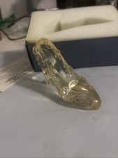 Disney Parks Character Cobbler Acrylic Cinderella Slipper Crystal Elegance Shoe picture