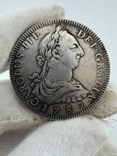 Coin 8 Reales P.I. 1780 Carolus III Spanish Colonial picture