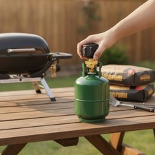 Essential Brass Propane Adapter: Cost-Effective 1lb Tank Refill from Larger 20lb picture