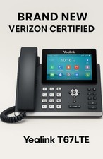 Yealink T67LTE 4G LTE Desk Phone (Verizon Wireless) Sealed in Box picture