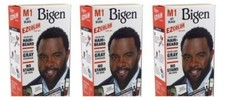 BL Bigen Ez Color For Men M1 Jet Black Kit - THREE PACK picture