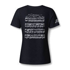 Frederic Chopin Nocturne Op 9 No 2 Women's V Neck Shirt, Classical Music T-Shirt picture