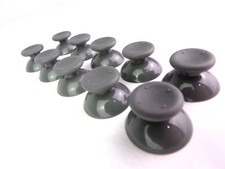 Lot of 10 Gray Microsoft Xbox 360 Replacement Parts Analog Thumb Sticks - NEW picture