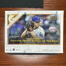 2021 TOPPS GALLERY BASEBALL Sealed BLASTER Box OHTANI SKUBAL JUDGE HARPER TROUT picture
