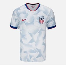 USA Soccer Jersey  White/Red/Blue Geometric World Cup 2026 all sizes mens womans picture