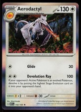 Aerodactyl 142/165 Rare 151 Pokemon Holo Near Mint picture