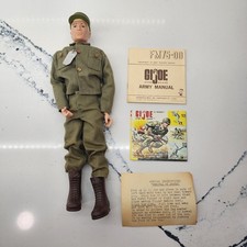 Vintage 1964 Hasbro GI Joe 12” Figure Painted Blonde Hair Facial Scar picture