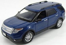 2015 Ford Explorer XLT Blue Metallic 1/18 Motormax HTF Us Seller  picture