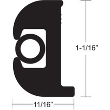 TACO FLEX VINYL RUB RAIL KIT 1 1/16