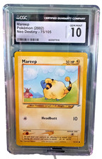 2002 Pokemon Neo Destiny Mareep 75/105 CGC 10 picture