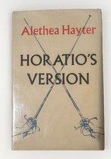 Alethea Hayter Horatio’s Version 1972 Faber 1st Edition HC w/ Dust Jacket picture