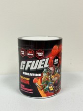 G FUEL Creatine Final Boss Sour Strawberry 40 Servings Pre Workout Supplement picture
