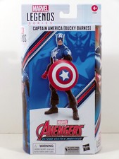 Hasbro Marvel Legends Series CAPTAIN AMERICA BUCKY BARNES Figure 60th F7088 picture