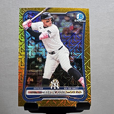 2026 Bowman Chrome Gold Mojo 46/50 Aaron Judge picture