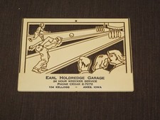 VINTAGE EARL HOLDREDGE GARAGE AMES IOWA  6