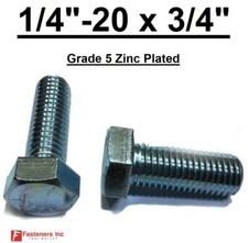 1/4-20 x 3/4