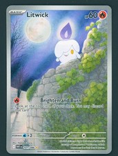 2025 Pokémon Company Litwick 101/086 Sv: White Flare IR Holo English picture