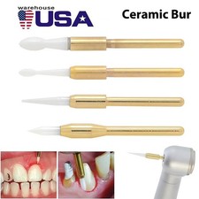 Dental Soft Tissue Trimmer Ceramic Bur FG For Gingivectomy Implant Exposure picture