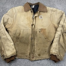 Vintage Carhartt Thrashed Distressed Jacket Mens XL Quilted Grunge Grail Y2K picture