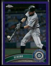 2011 Topps Chrome #50 Ichiro Suzuki Purple Refractors #/499 picture