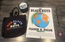 The Black Keys Peaches N Kream Tour VIP Exclusive Poster, Swag Bag, Hat, & Pass picture