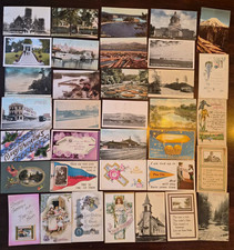 Antique Vintage Postcards 1908-1941 - includes signed 1909 Ellen Clapsaddle picture