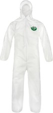 Lakeland CTL428V-3X MicroMax NS Coveralls 25-Pack 3XL White Hooded - New picture