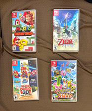 Nintendo Switch Games Lot 4: Mario vs Donkey Kong, Zelda Skyward Sword and more picture